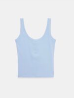 Ribbed Button Tank Top (Three Colors) - Image 4