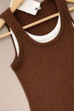 Brown Tank Top - Image 2