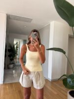 Butter Yellow Sleeveless Tank - Image 2