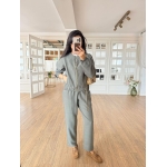 Olive Green Jacket and Pants Set - Image 2