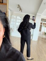 Black Jacket and Pants Set - Image 2