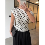 White Polka Dot Top - Image 3