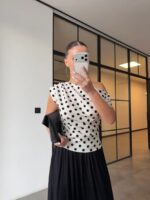 White Polka Dot Top - Image 2