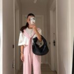 Pink and White Lounge Set