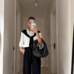 Black and White Lounge Set