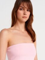 Pink Strapless Tube Top - Image 2