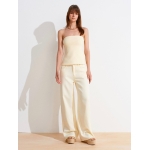 Butter Yellow Strapless Tube Top - Image 2