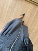 Sleeveless Black Zip Front Maxi Dress - Image 3