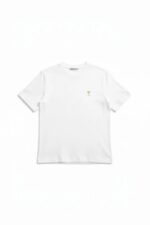 White Ami Short Sleeve Crewneck T-Shirt - Image 2