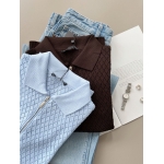 Diamond Pattern Zip Collar Knit Top ( 4 colors) - Image 7
