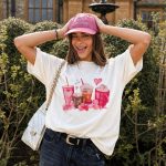 White Graphic Coffee Lovers T-Shirt