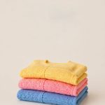 Cotton Knit Crewneck Sweaters Pastel Colors