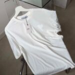 White T-Shirt With Heart A Logo