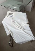 White T-Shirt With Heart A Logo