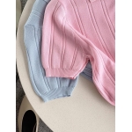 Ribbed Knit Short Sleeve Top (Three Colors) - Image 2