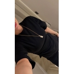 Women's Black Short Sleeve Top And Pants Set - Image 2