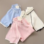 Kids Short Sleeve Knit Polo Shirt