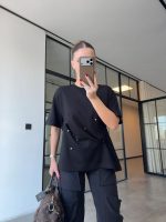 Black Short Sleeve T-Shirt - Image 2