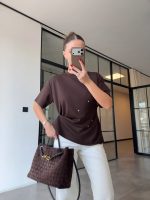 Brown Short Sleeve T-Shirt