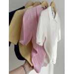 Short Sleeve Knit Polo Shirt Assorted Colors - Image 2