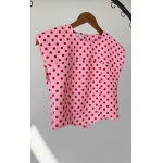 Pink Polka Dot Sleeveless Top - Image 2