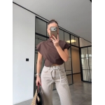 Brown Cropped Top - Image 3