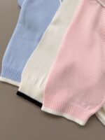 Short Sleeve Knit Polo Shirt - Image 4