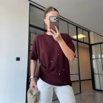 Burgundy Short Sleeve T-Shirt