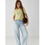 Pastel Knit Short Sleeve Polo Shirts - Image 5