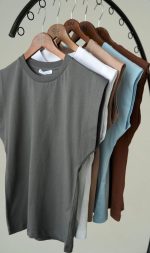 Sleeveless Cotton T-Shirt Assorted Colors