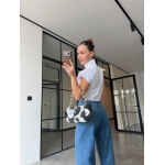 White Cropped Top - Image 2