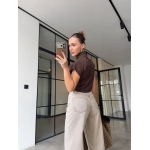 Brown Cropped Top - Image 4