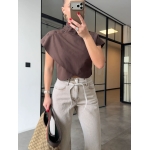 Brown Cropped Top - Image 2