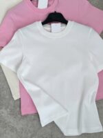 Pastel Colors Cotton T-Shirts - Image 2