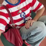 Red and White Striped Lobster T-Shirt