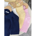 Short Sleeve Knit Polo Shirt Assorted Colors - Image 3