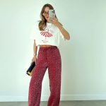 Red Leopard Pants