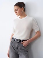 Cotton Mock Neck Sweatshirts Assorted Colors - Image 3