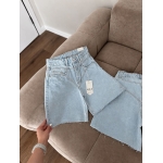 Solé Light Blue Denim Shorts - Image 2