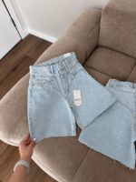 Solé Light Blue Denim Shorts - Image 2