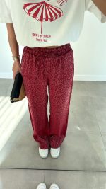 Red Leopard Pants - Image 2