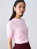 Cotton Mock Neck Sweatshirts Assorted Colors - Image 2