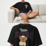 Champion Florida Bear Graphic Black T-Shirt