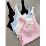 Ribbed Cotton Tank Tops Assorted Colors - Image 5