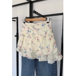 Sleeveless Floral Ruffle Mini Set - Image 4
