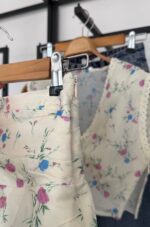 Sleeveless Floral Ruffle Mini Set - Image 5