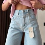 Solé Light Blue Denim Shorts