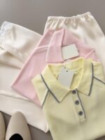 Women’s Pastel Polo Top