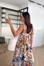 Sorrento Mosaic Midi Dress - Image 3