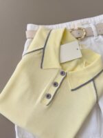 Women’s Pastel Polo Top - Image 3